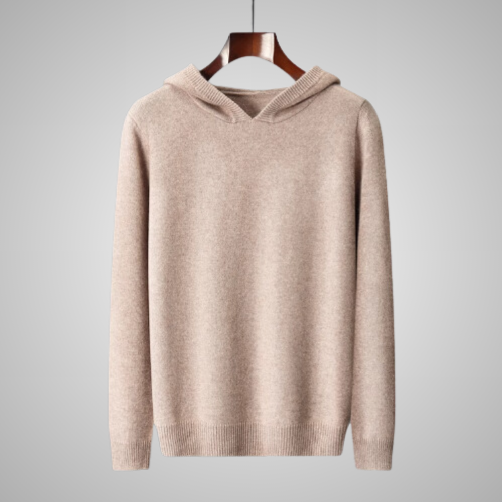 100% Cashmere Hoodie