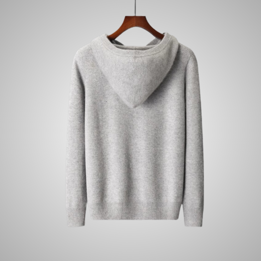 100% Cashmere Hoodie